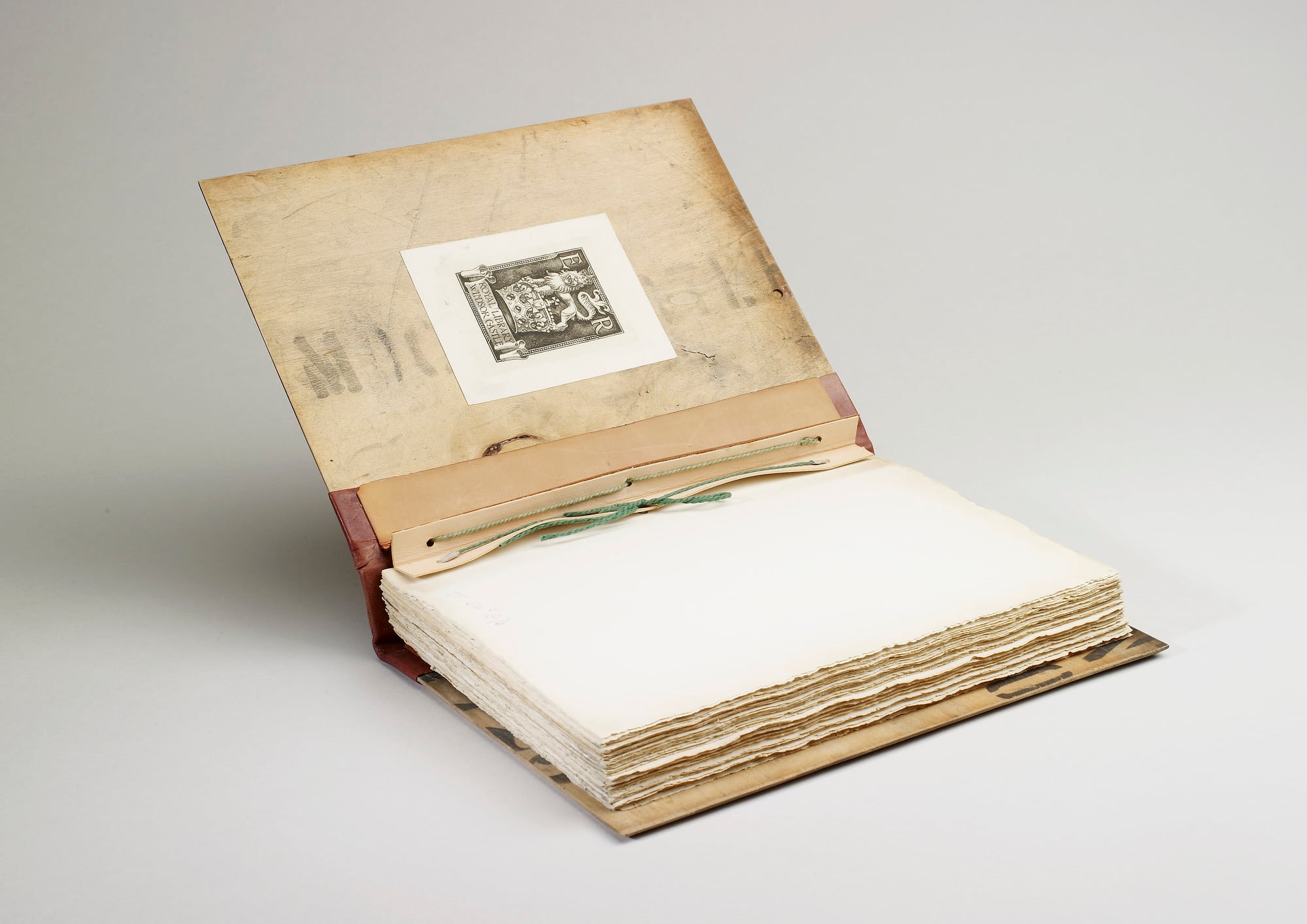 Bound in Venesta packing case boards, rebacked in quarter leather cow with original cowhide spine inset

Aurora Australis was the first book ever to be printed in the Antarctic, on a press donated by Joseph Causton and Sons. It contained a mixture of se