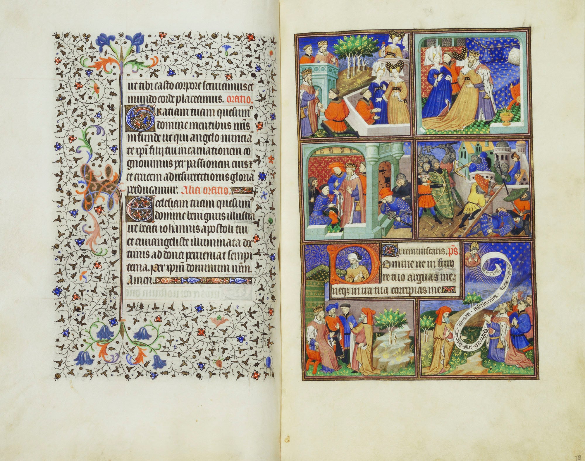 The Sobieski Hours This Book of Hours is among the finest manuscripts written and illuminated in Paris c. 1430. Three leading artists and their associates collaborated on it: the Master of the Bedford Hours (active c.1410-40), the Master of Sir John Fastolf (active c.1410-5