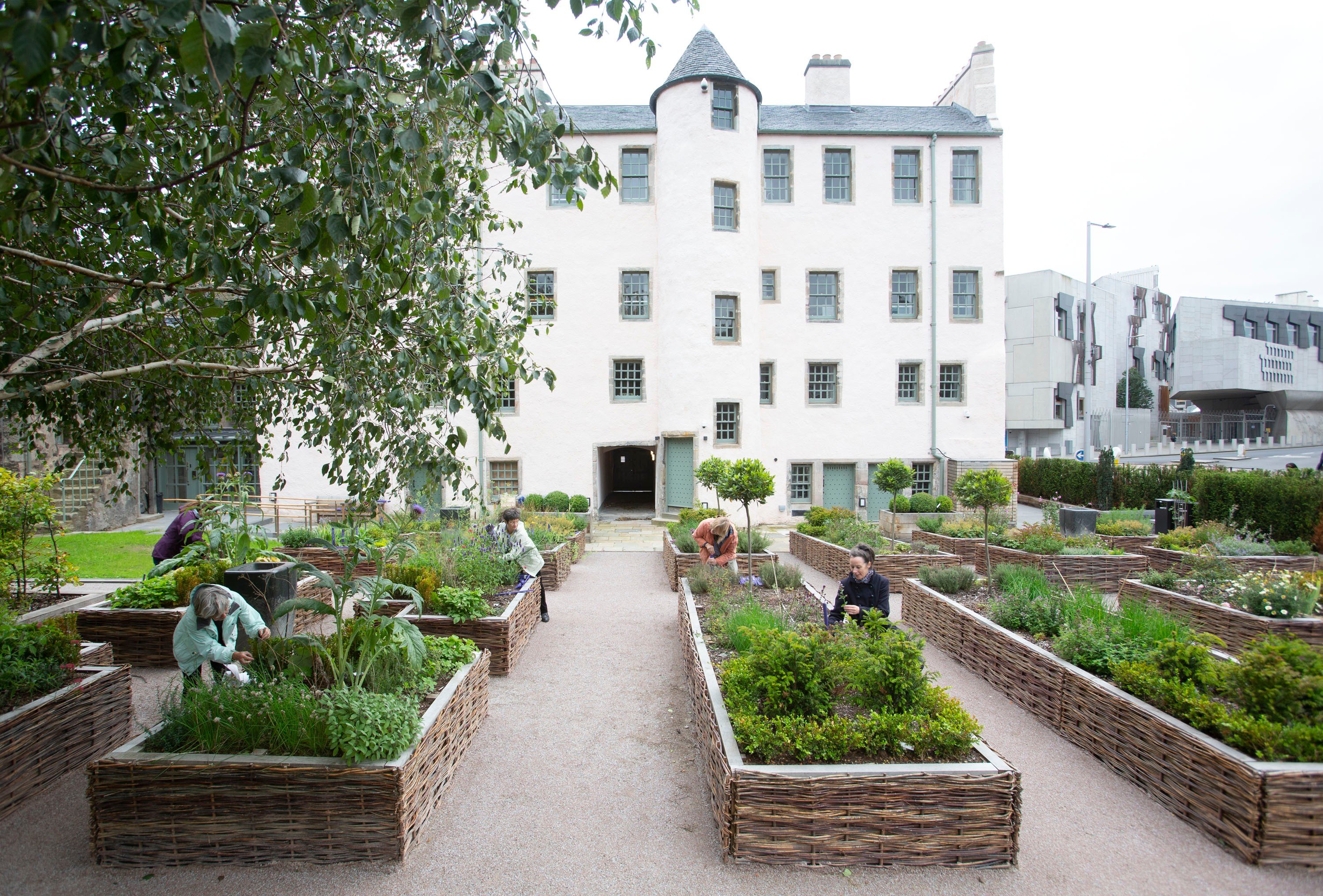 Physic Garden at the Palace of Holyroodhouse