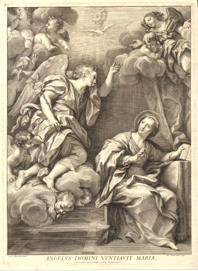 Engraving by R. van Audenaerde