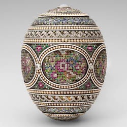 Fabergé, The Mosaic Egg (RCIN 9022)