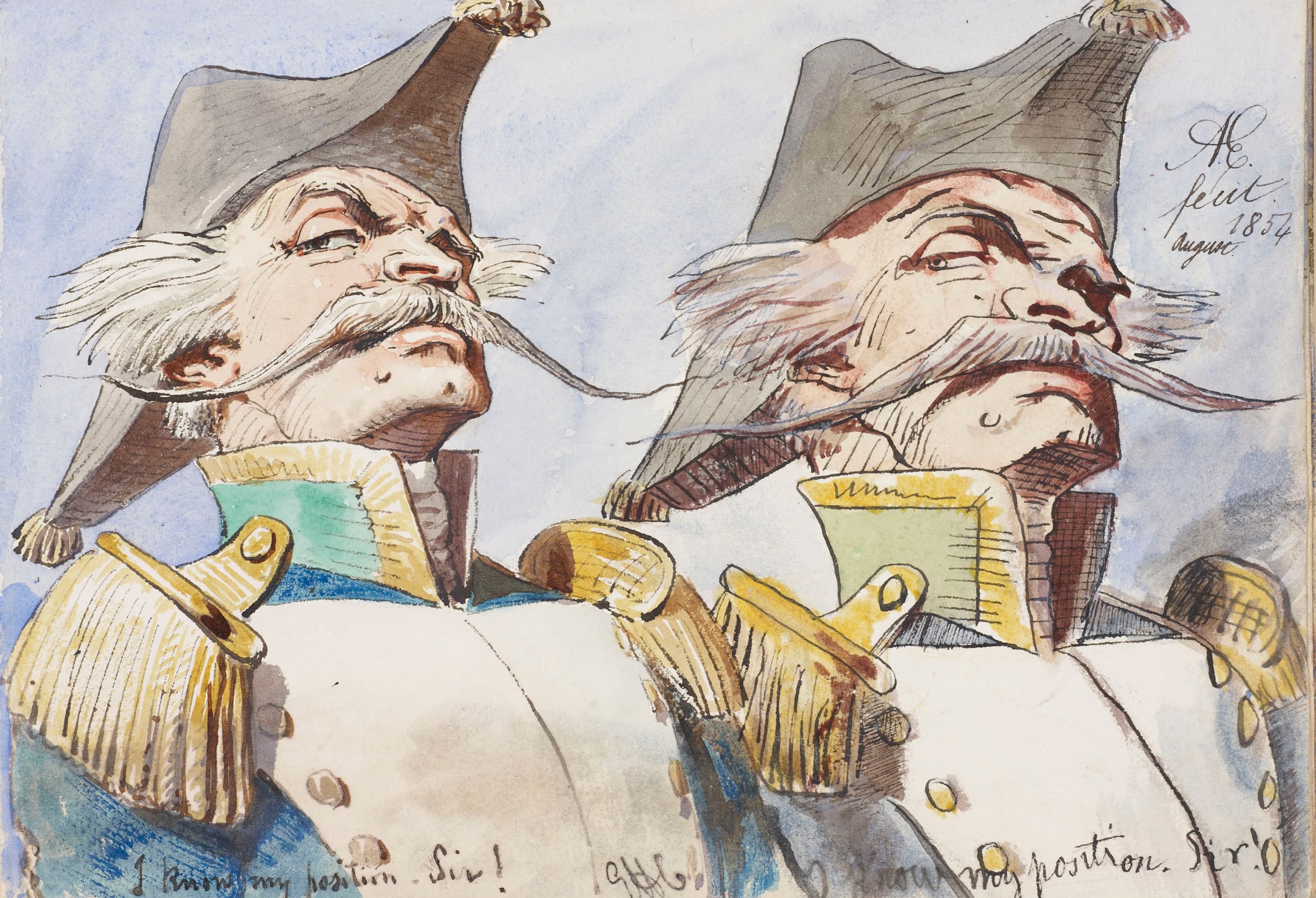 King Edward VII, I know my position, sir!