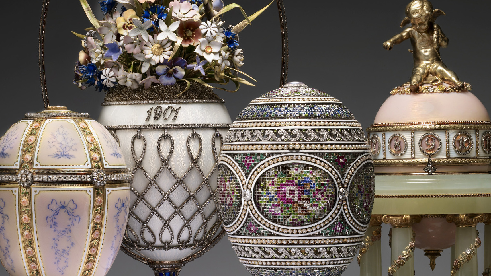 Collection of Faberge Eggs