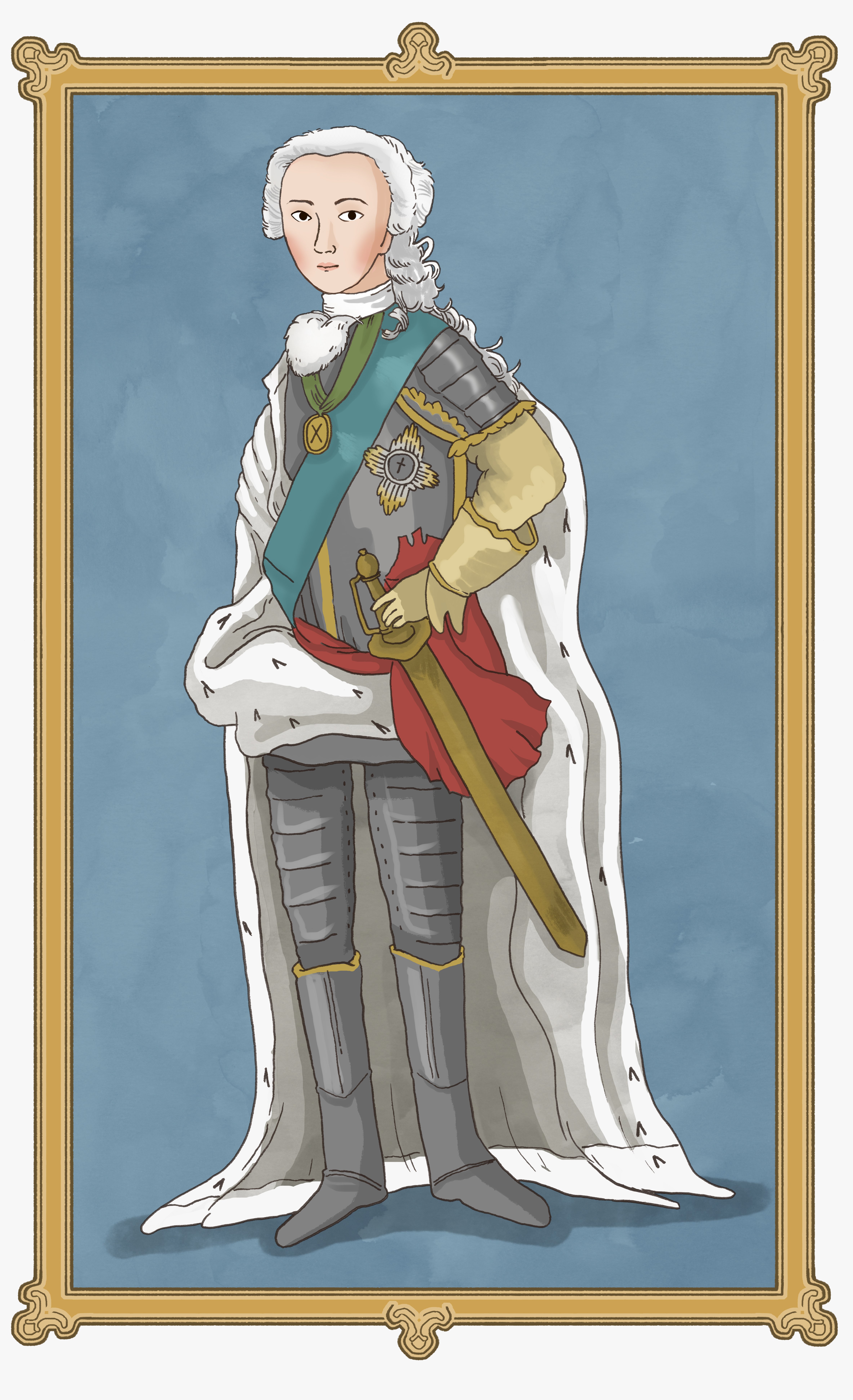 Illustration of Bonnie Prince Charlie