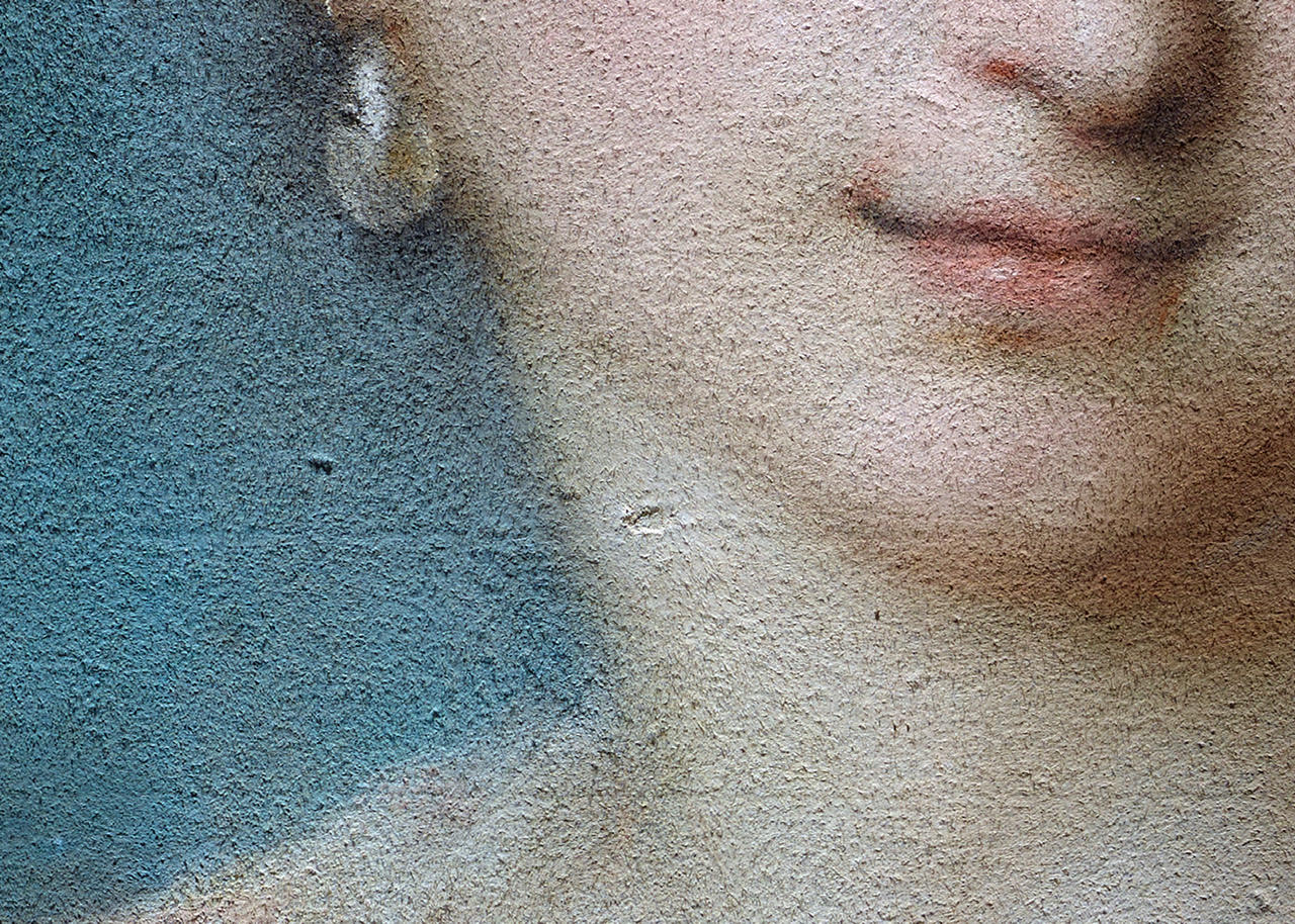 Close up of pastel