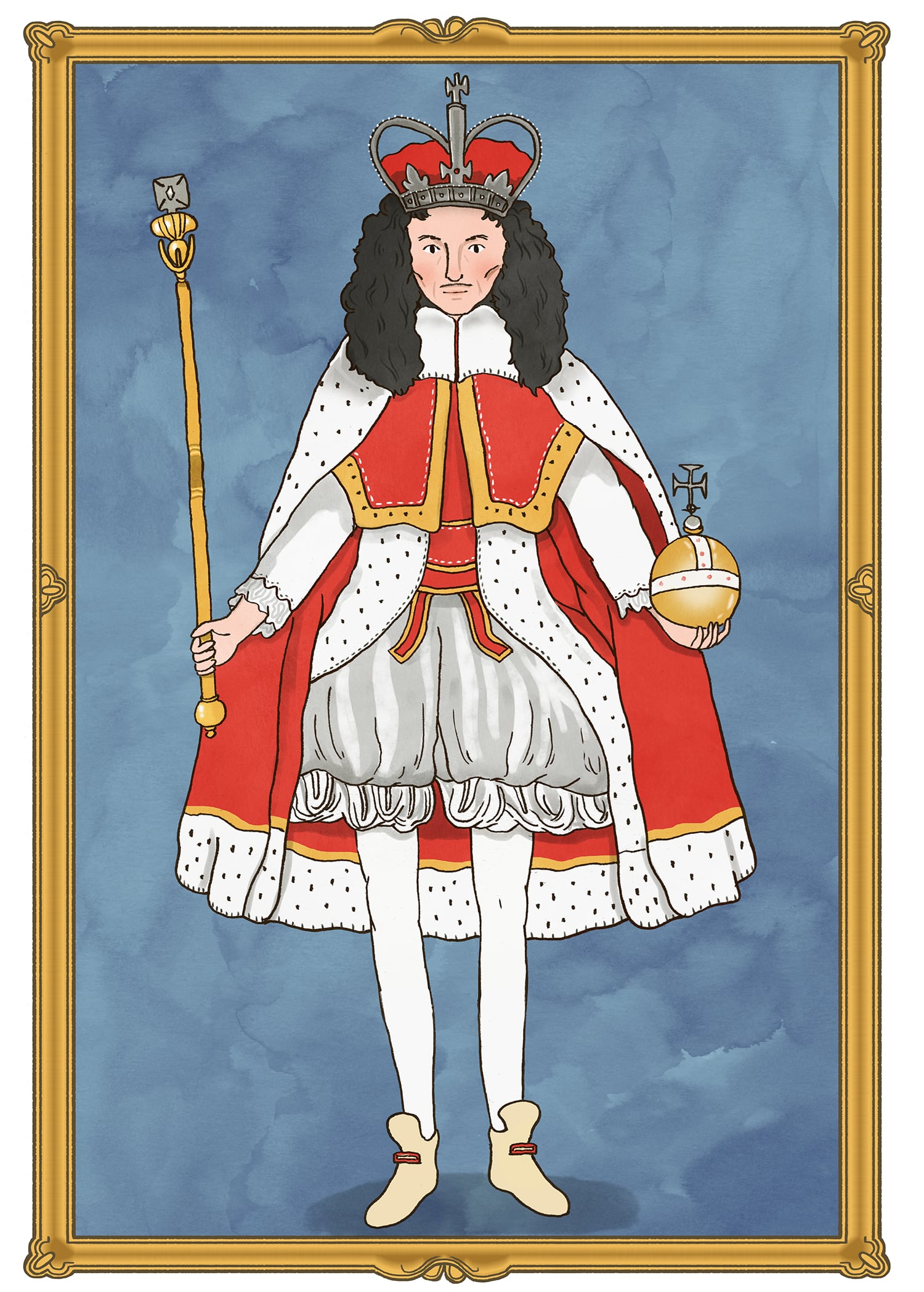 Illustration of Charles II