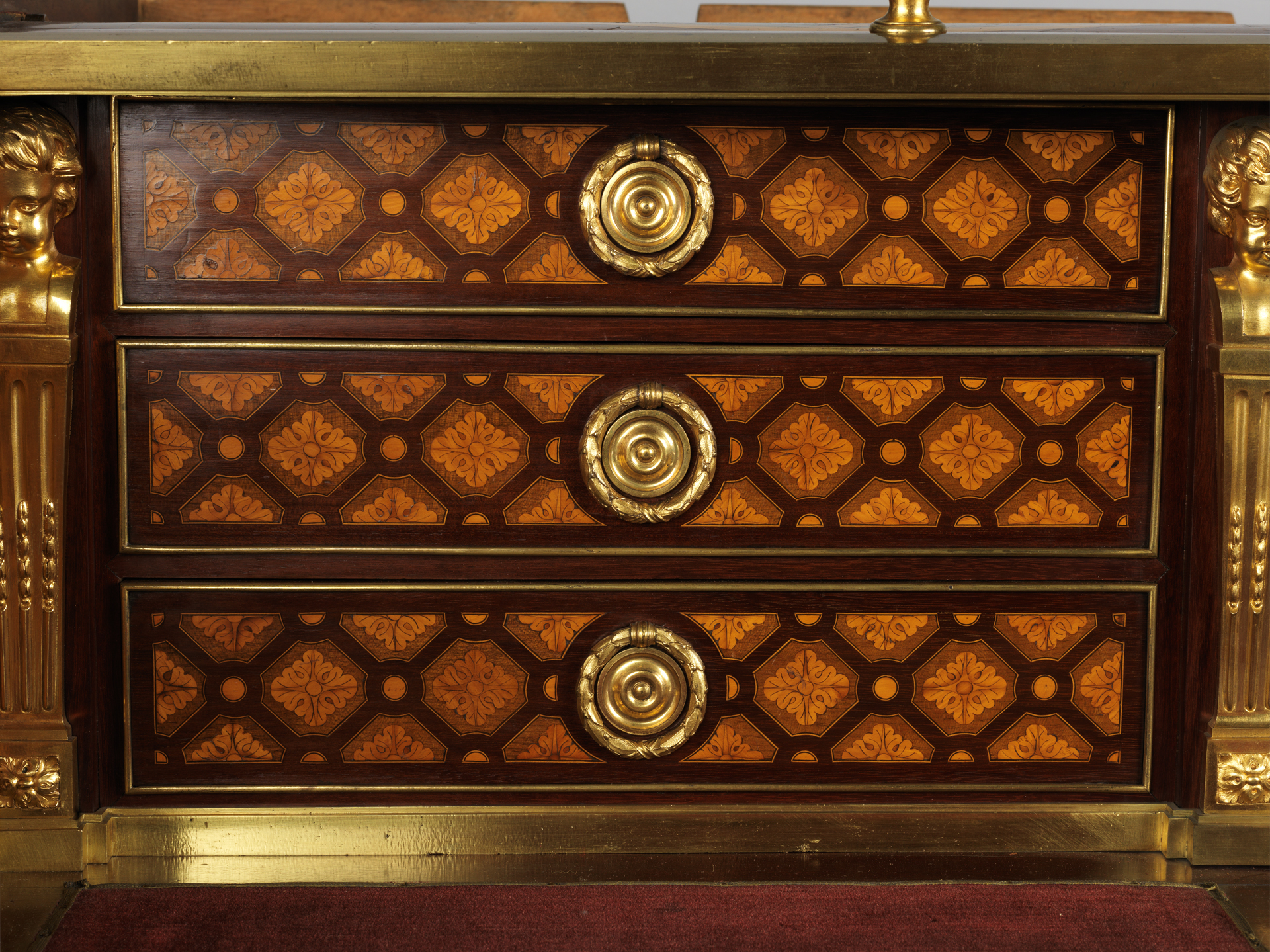 detail of drawers