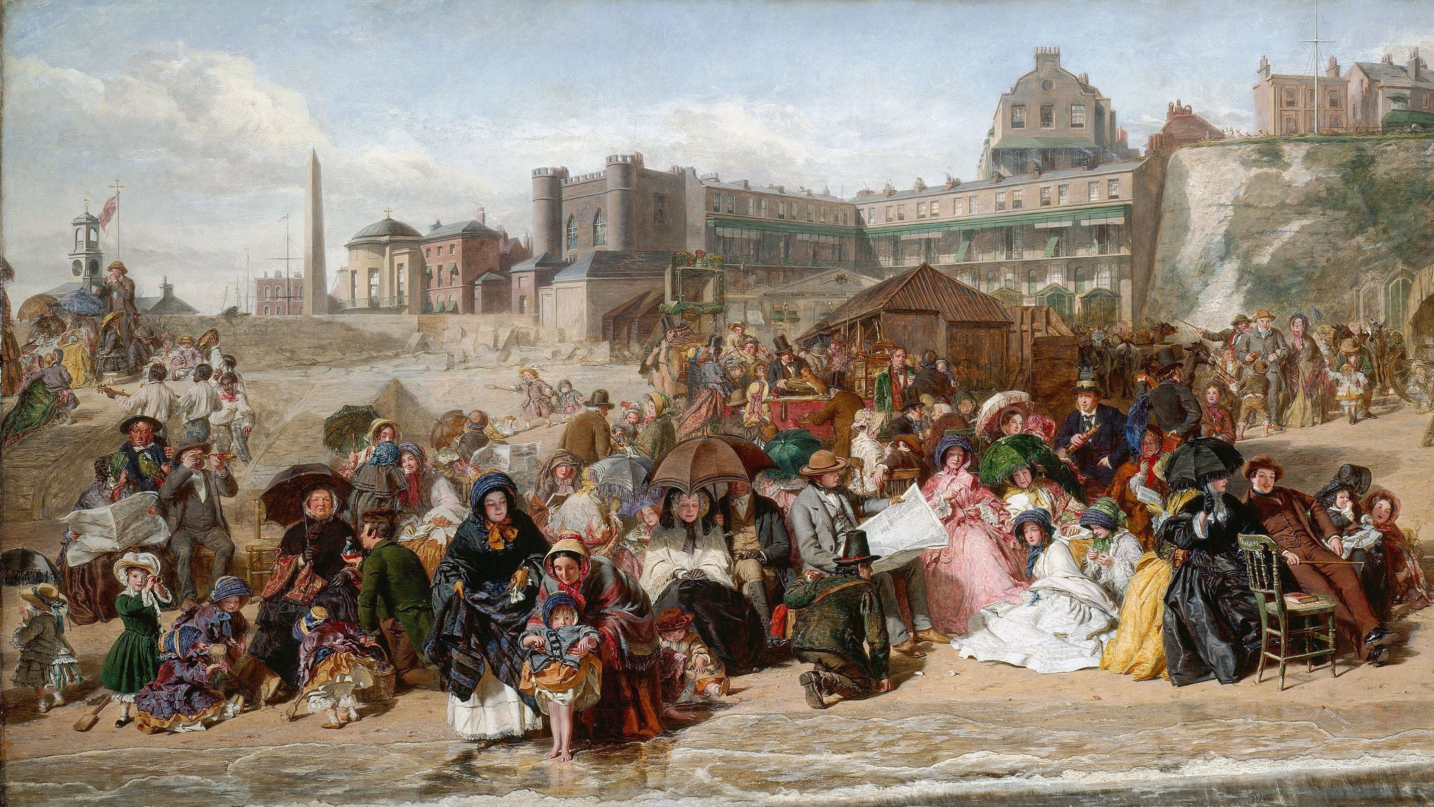 William Powell Frith, Ramsgate Sands (Life at the Seaside), 1852-4 William Powell Frith, Ramsgate Sands (Life at the Seaside), 1852-4