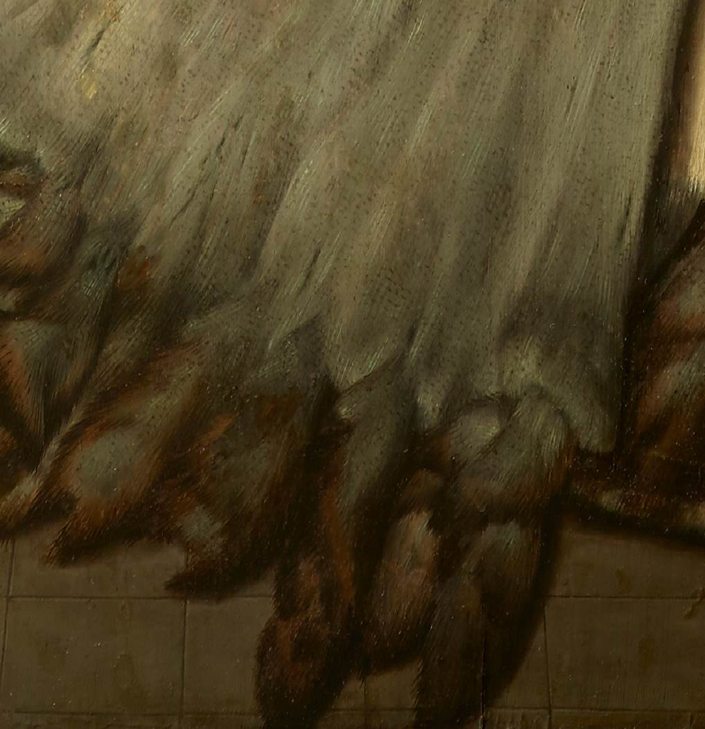 Detail of Bonkill's fur detail