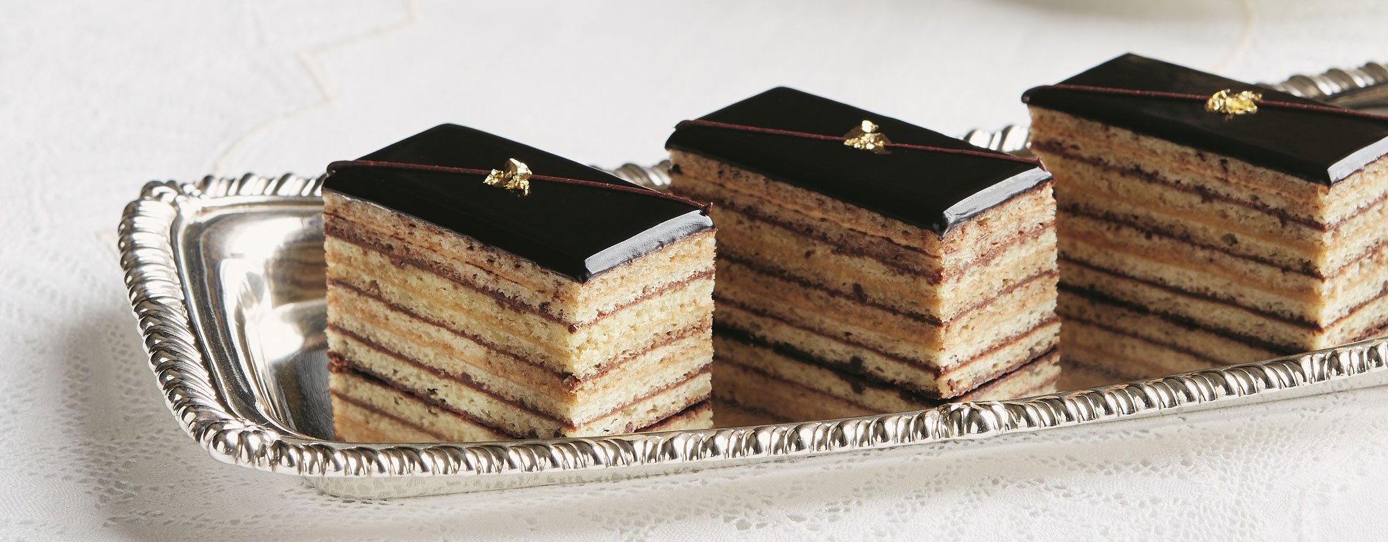 Gâteau Opéra from the 'Royal Teas' cookbook