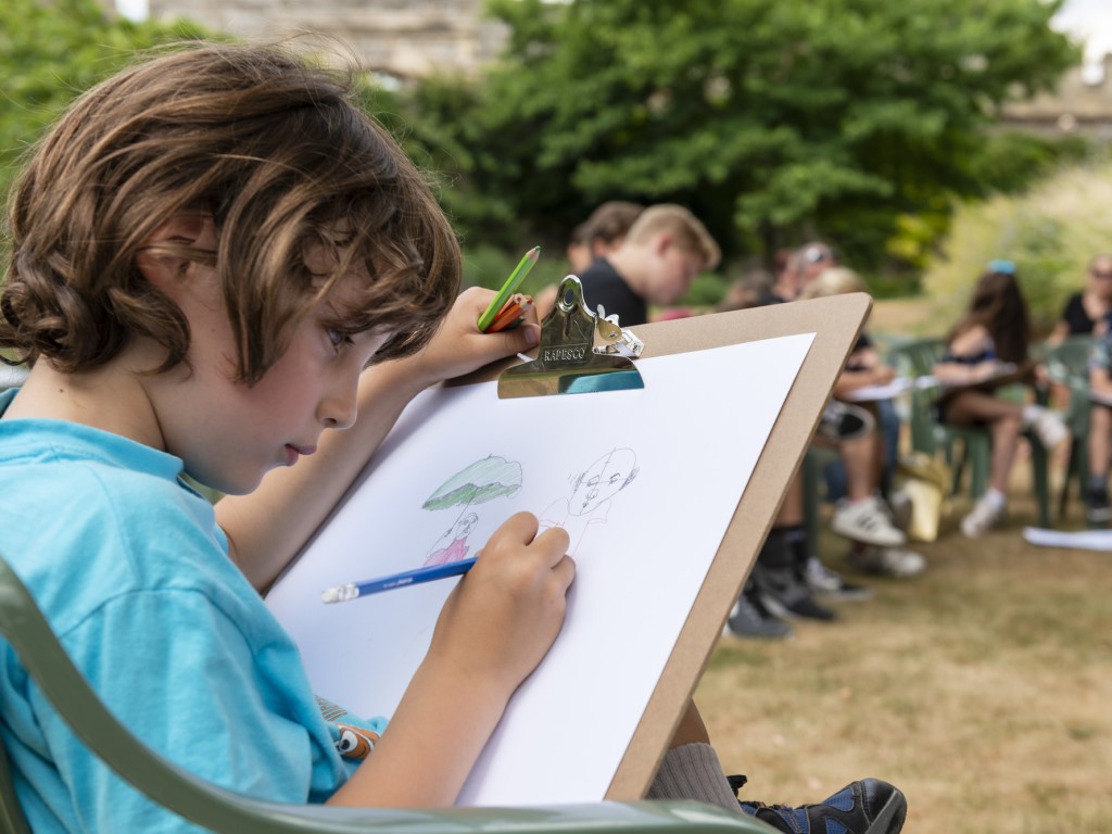 Sketching Windsor Castle