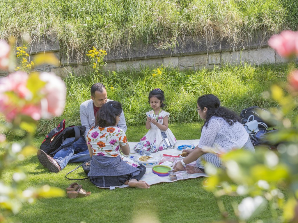 Moat Garden picnic