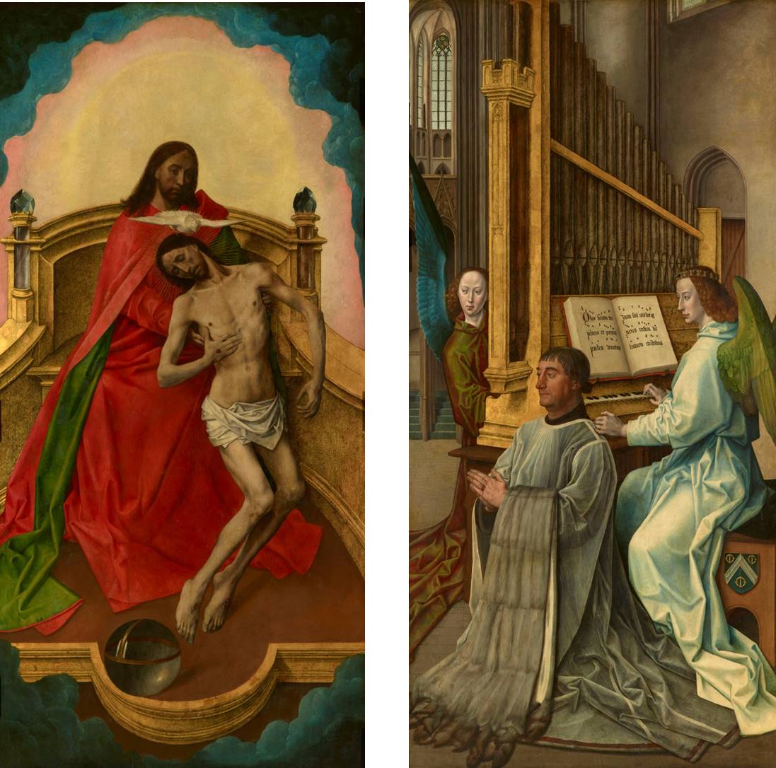 Illustration of the panels closed