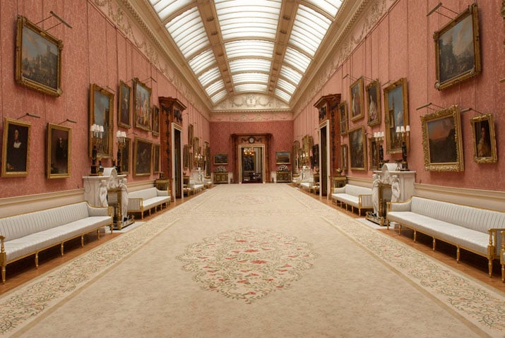 The Picture Gallery at Buckingham Palace