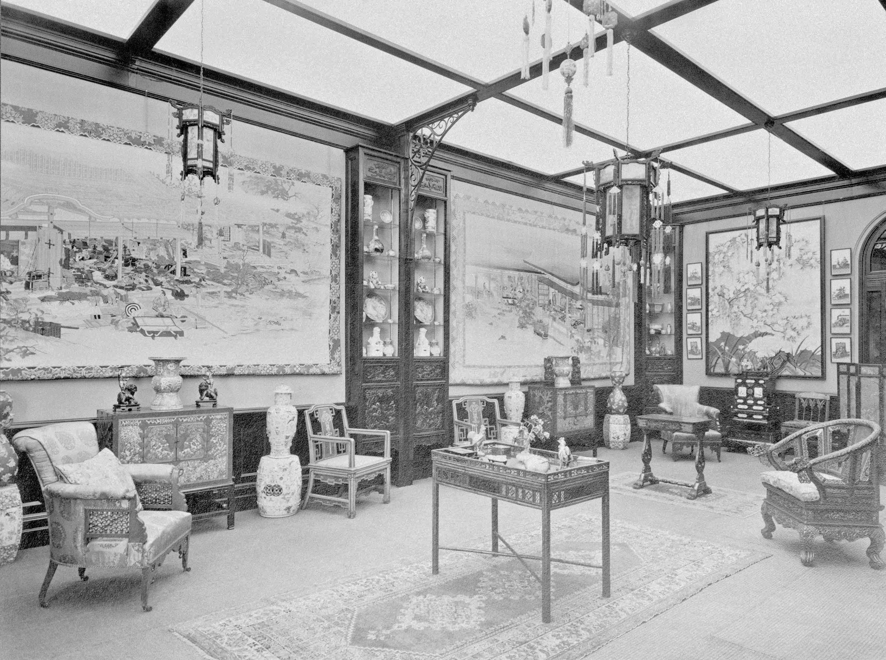 Chinese Room, Sandringham House (RCIN 2102389) Chinese Room, Sandringham House (RCIN 2102389)