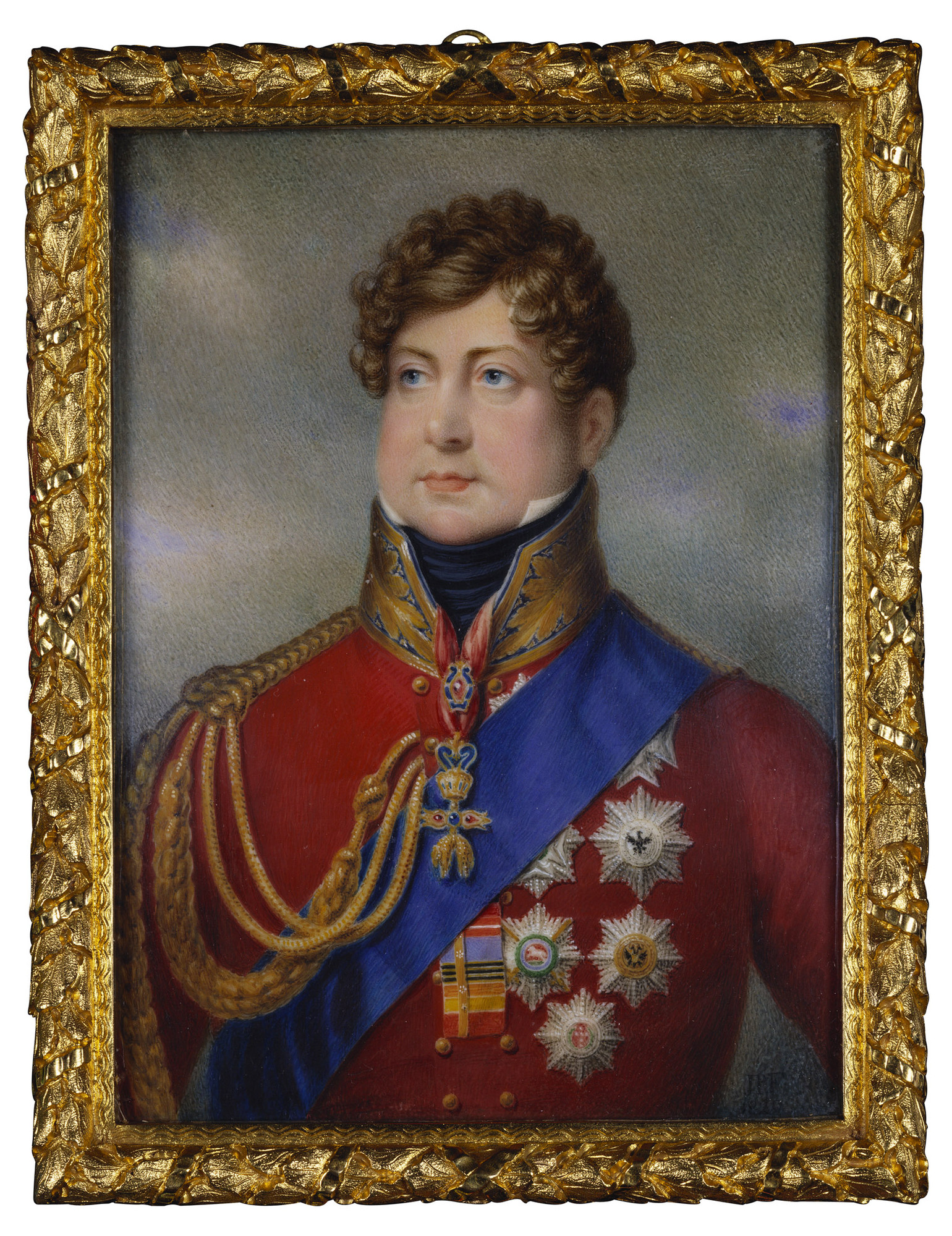 The Prince Regent, by Johann Georg Paul Fischer, 1820