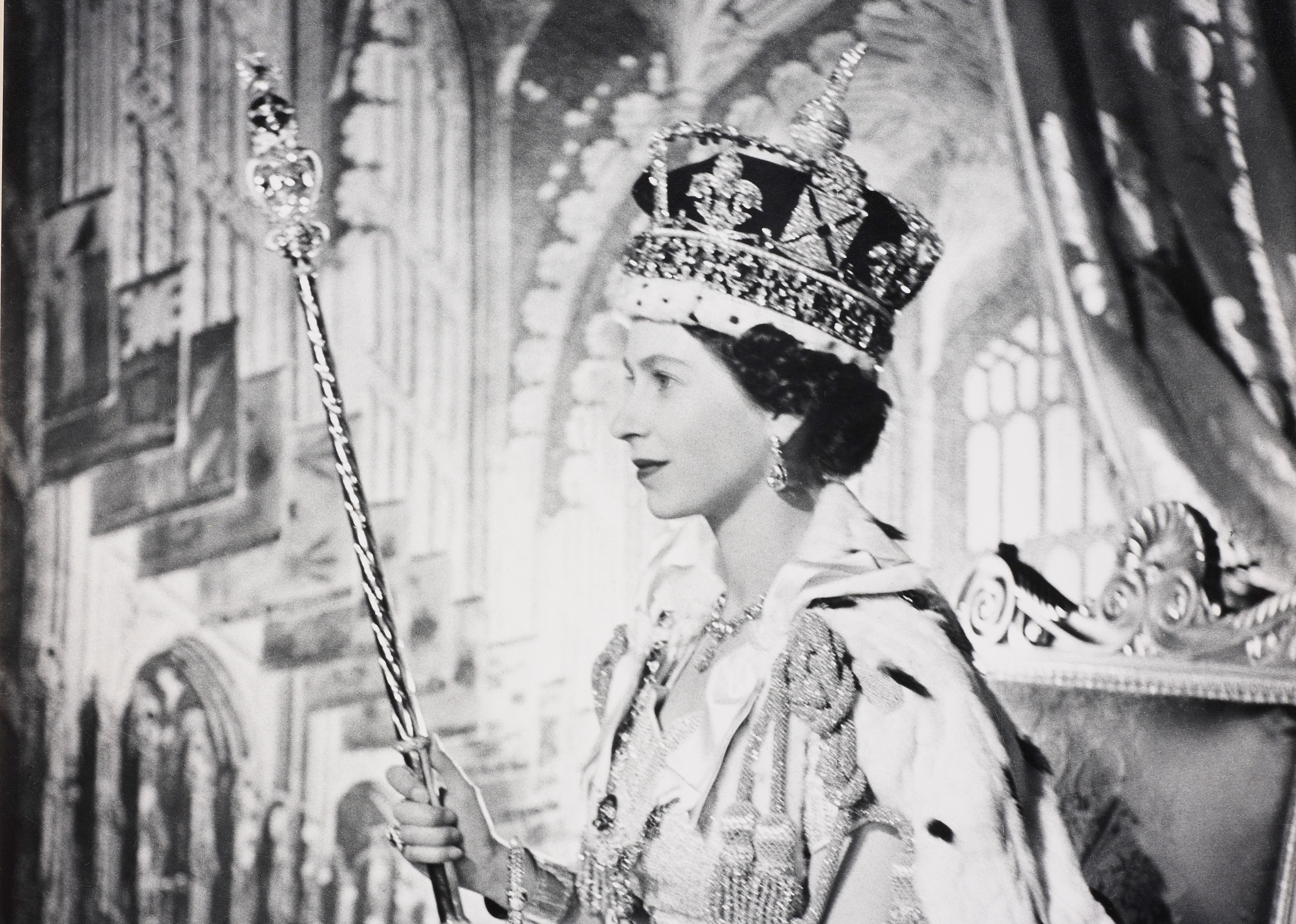 Coronation Portrait of Queen Elizabeth II Coronation Portrait of Queen Elizabeth II