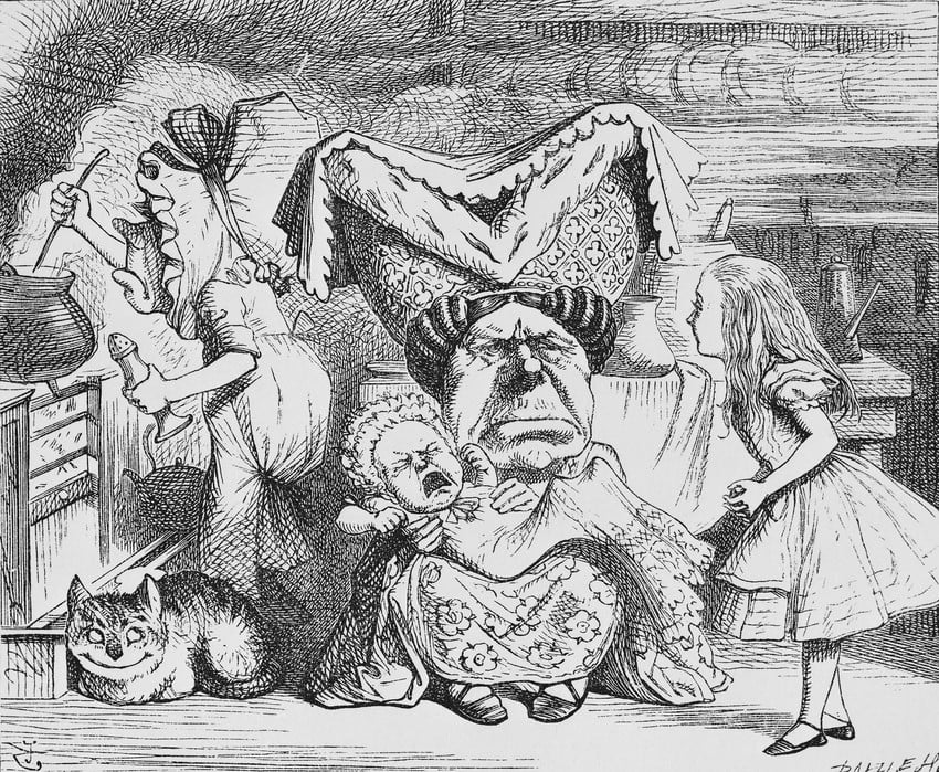 Alice's Adventures's in Wonderland illustrated by John Tenniel Alice's Adventures's in Wonderland illustrated by John Tenniel