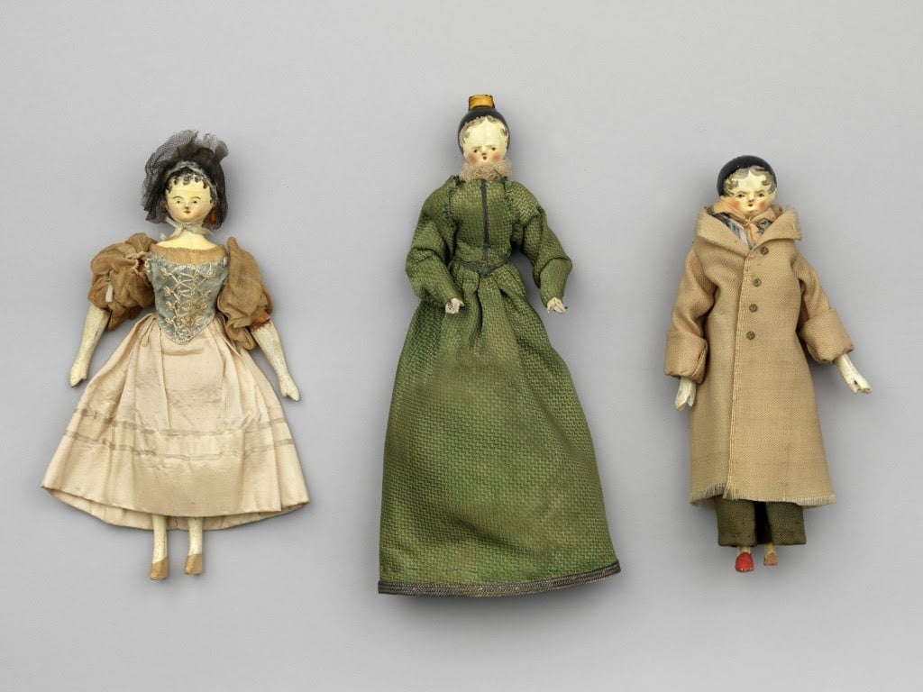 3 dolls belonging to Queen Victoria