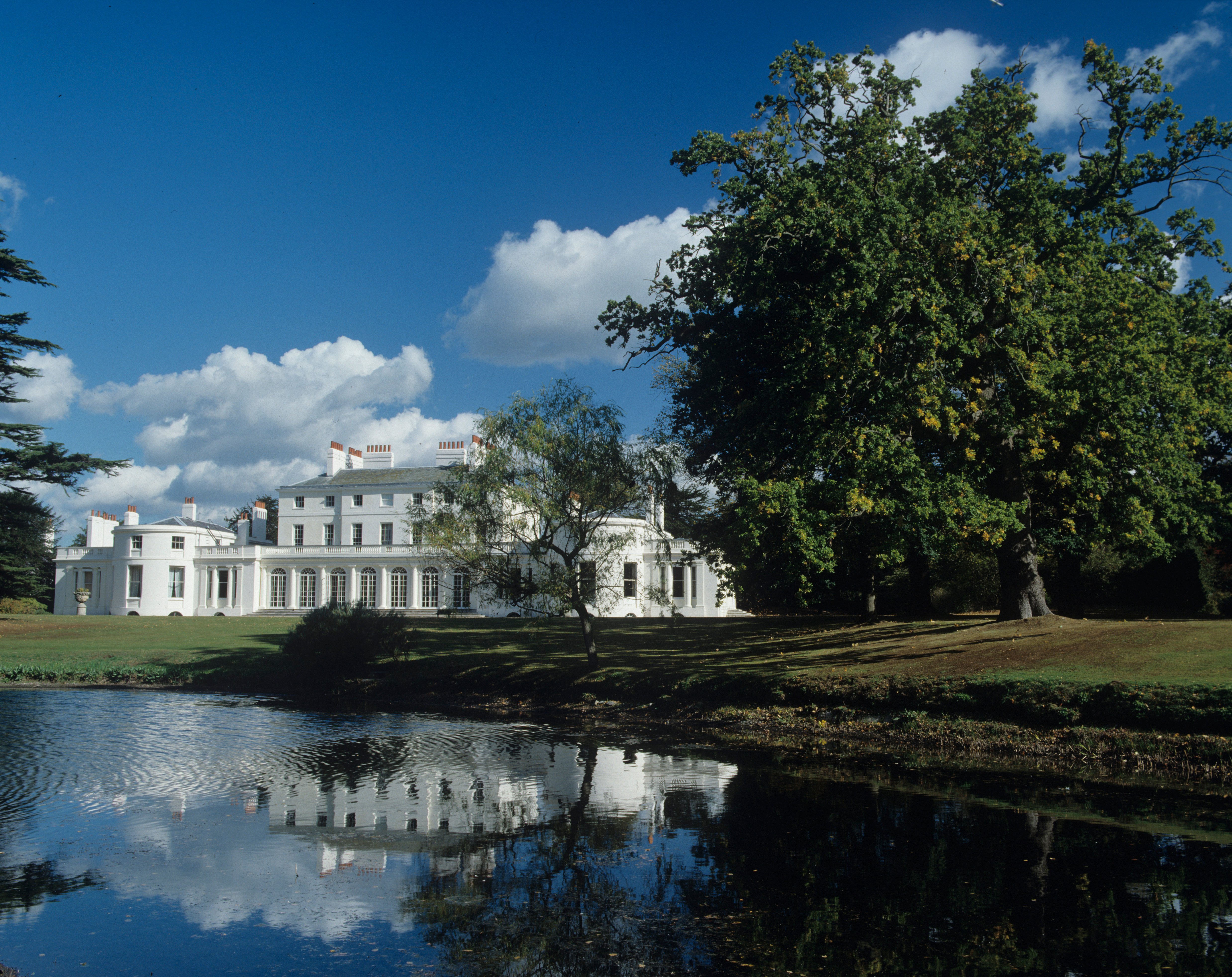 Frogmore House from across the lake
