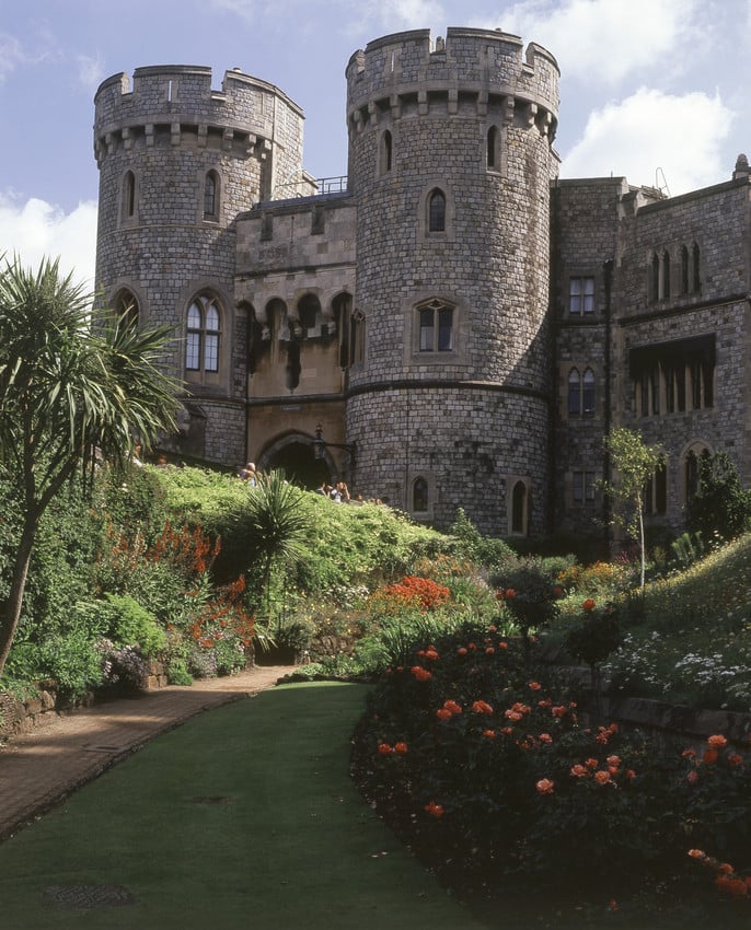 The Moat Garden, Windsor Castle