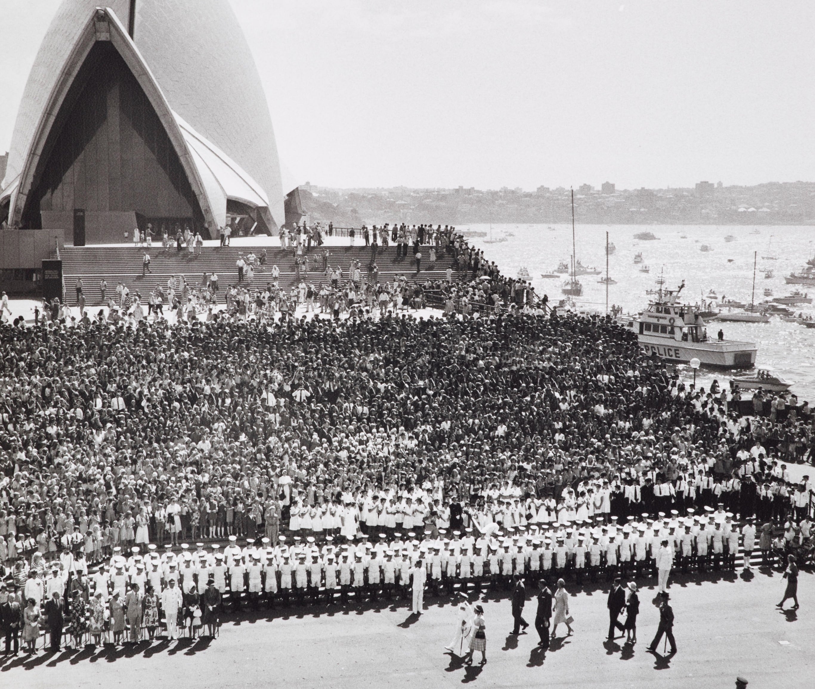 HM Queen Elizabeth II in Sydney during her Silver Jubilee Tour | RCIN 2376788