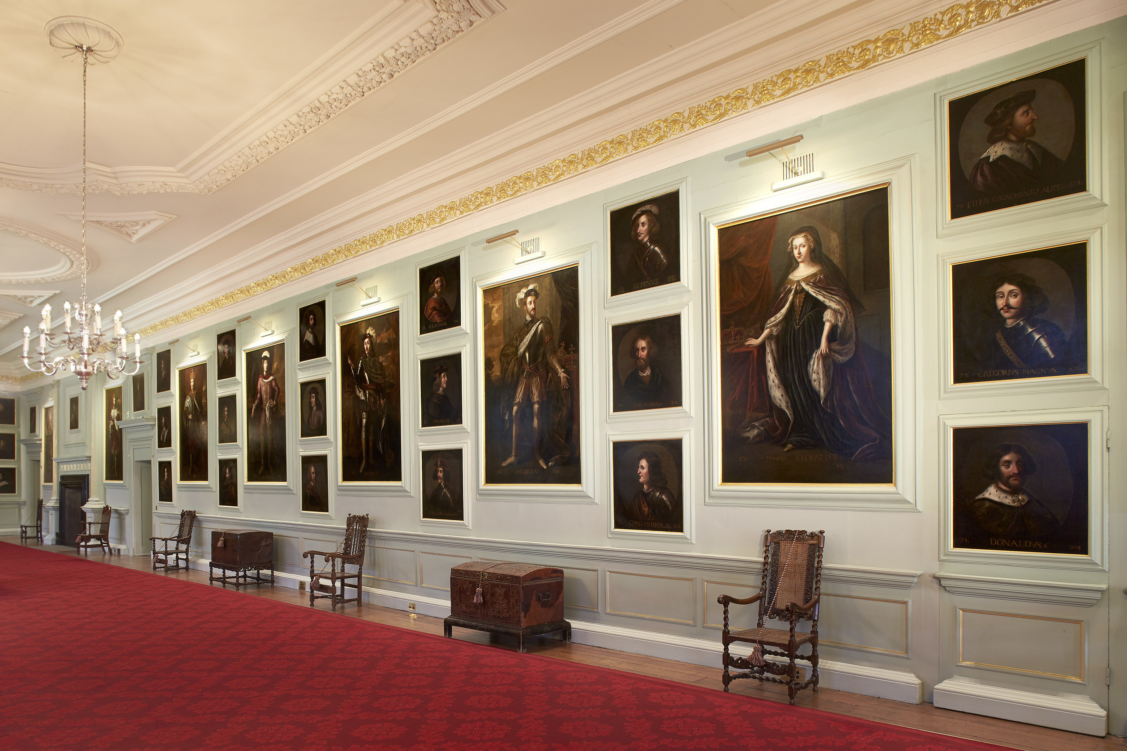 Great Gallery at the Palace of Holyroodhouse