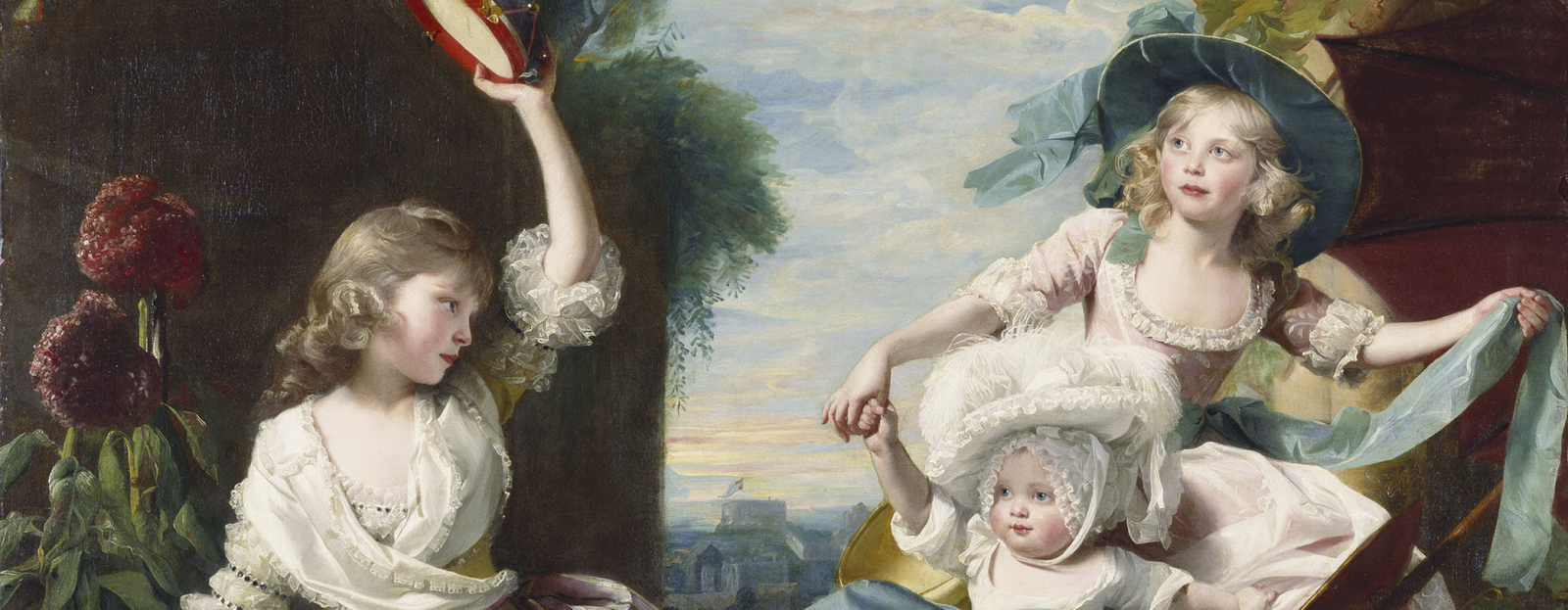 Painting of George III's three daughters, RCIN 401405