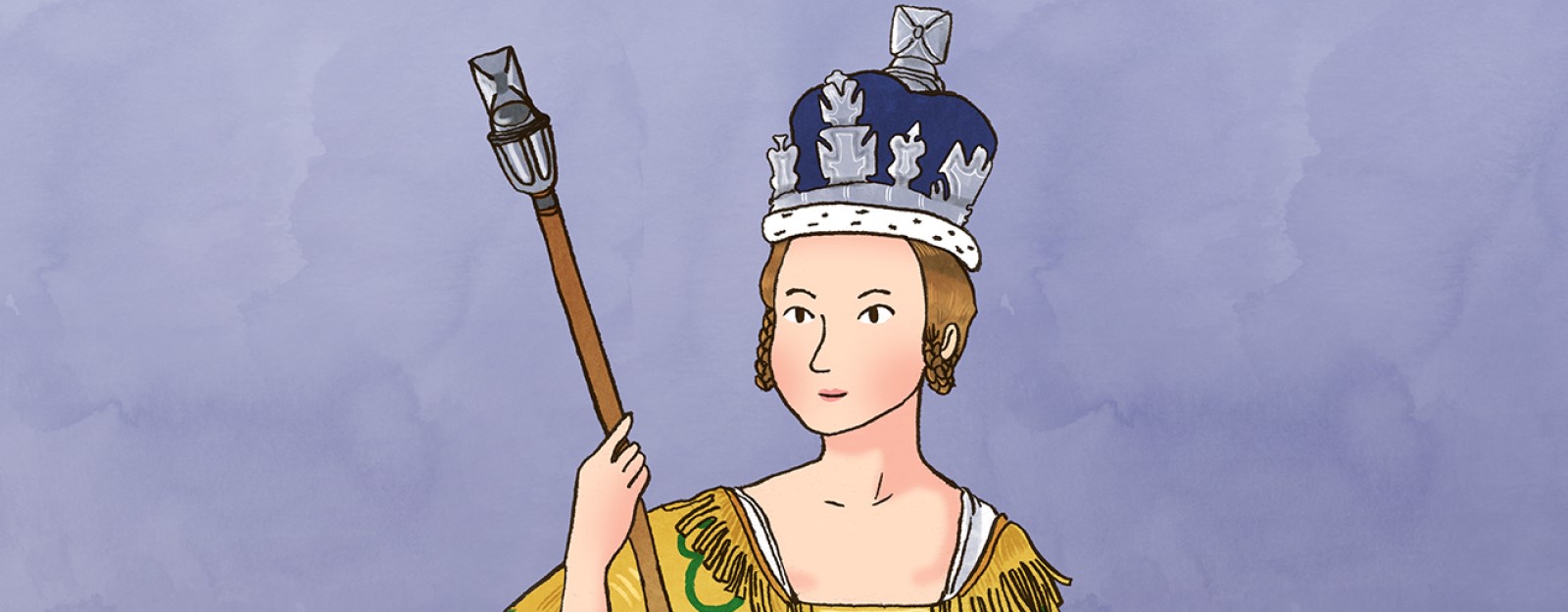 Illustration of Queen Victoria