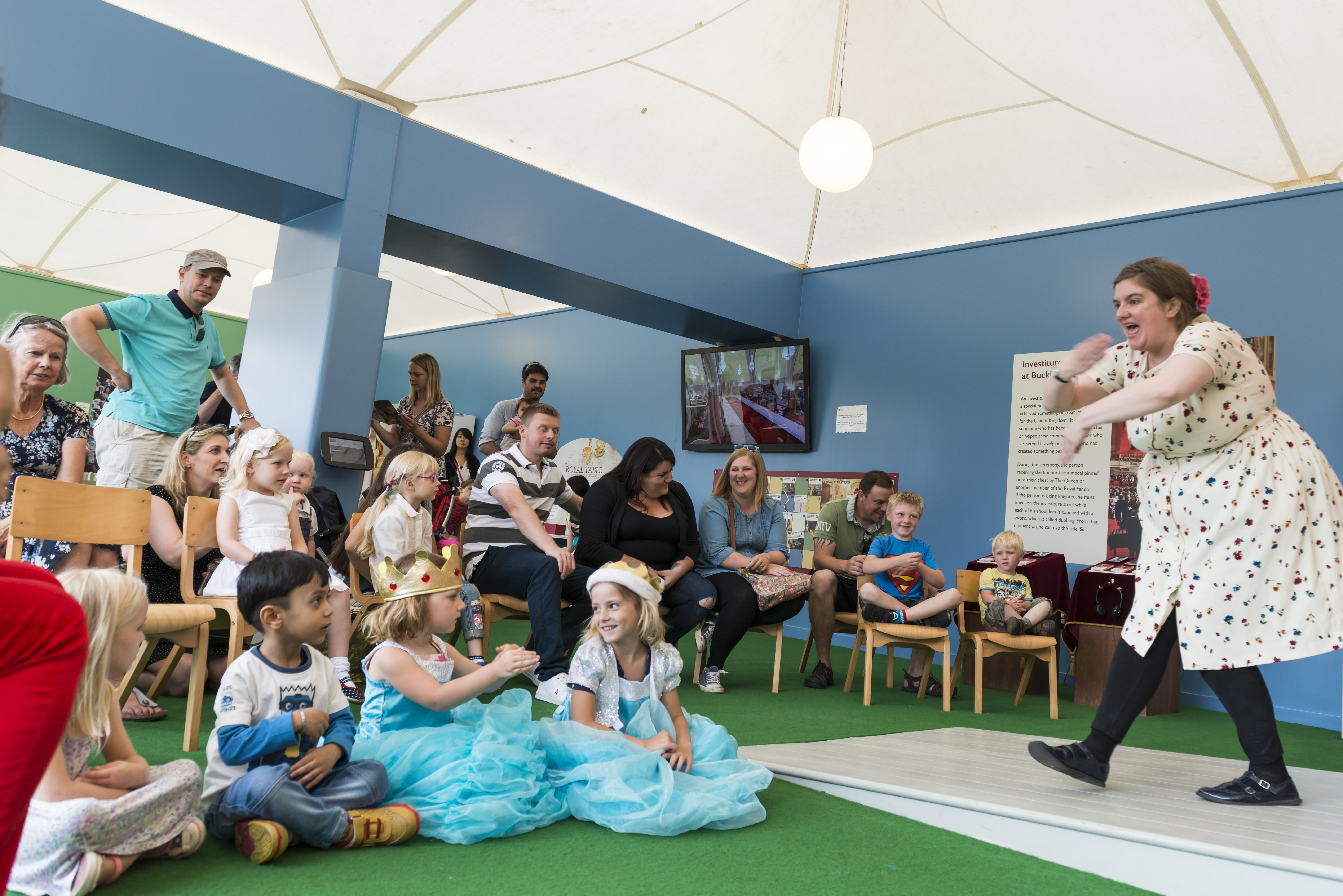 Story-telling in the Family Pavilion