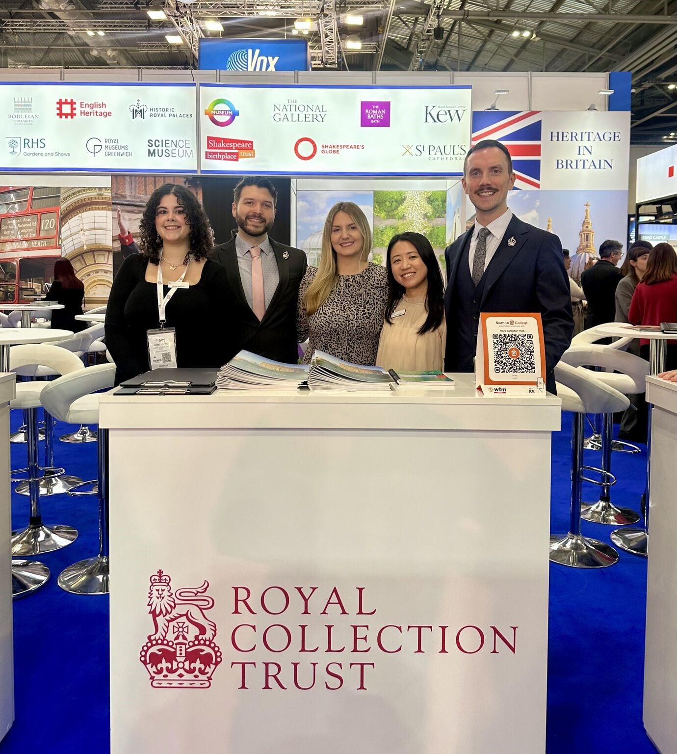 Travel trade team at World Travel Market