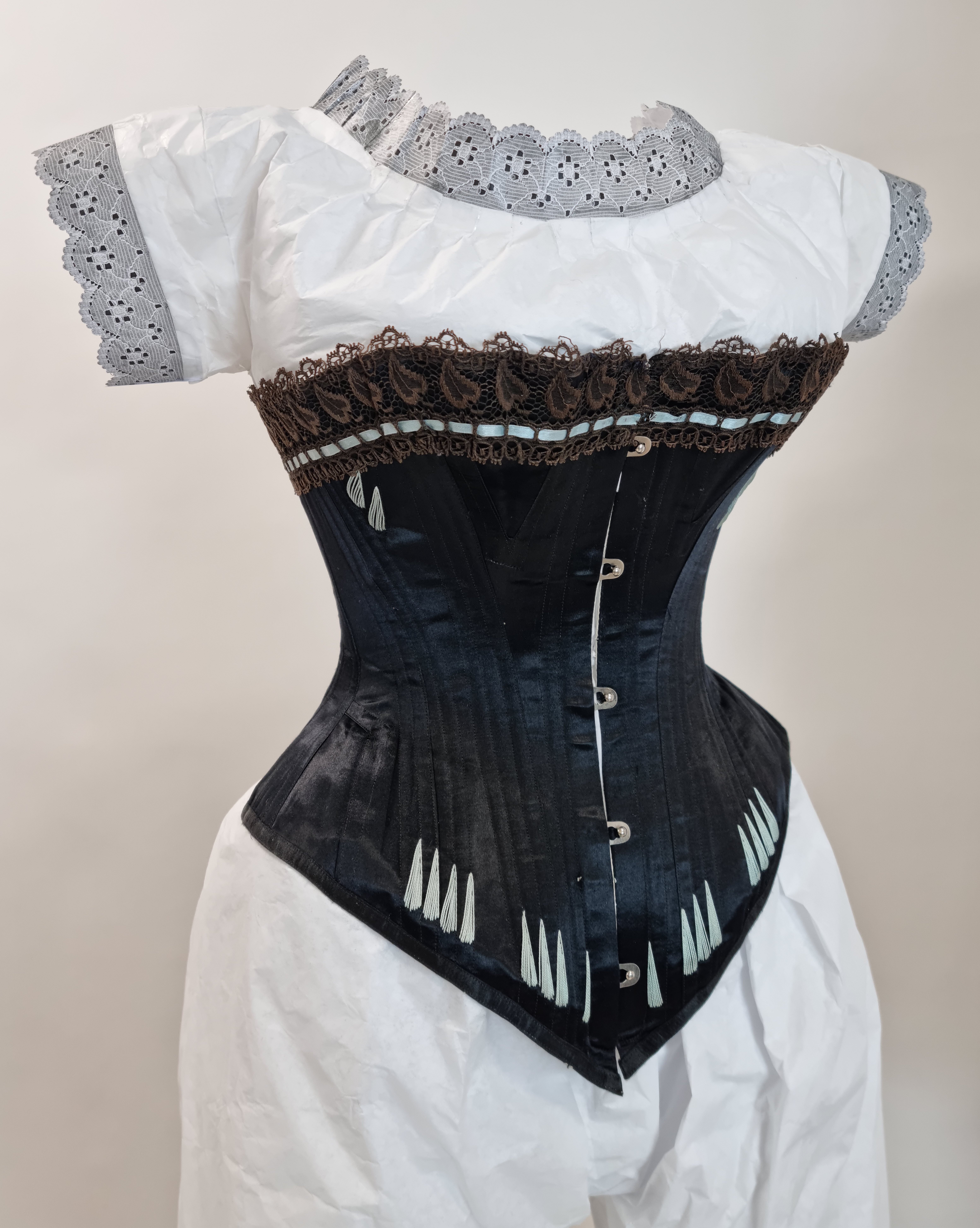 A corset from The School of Historical Dress' collection