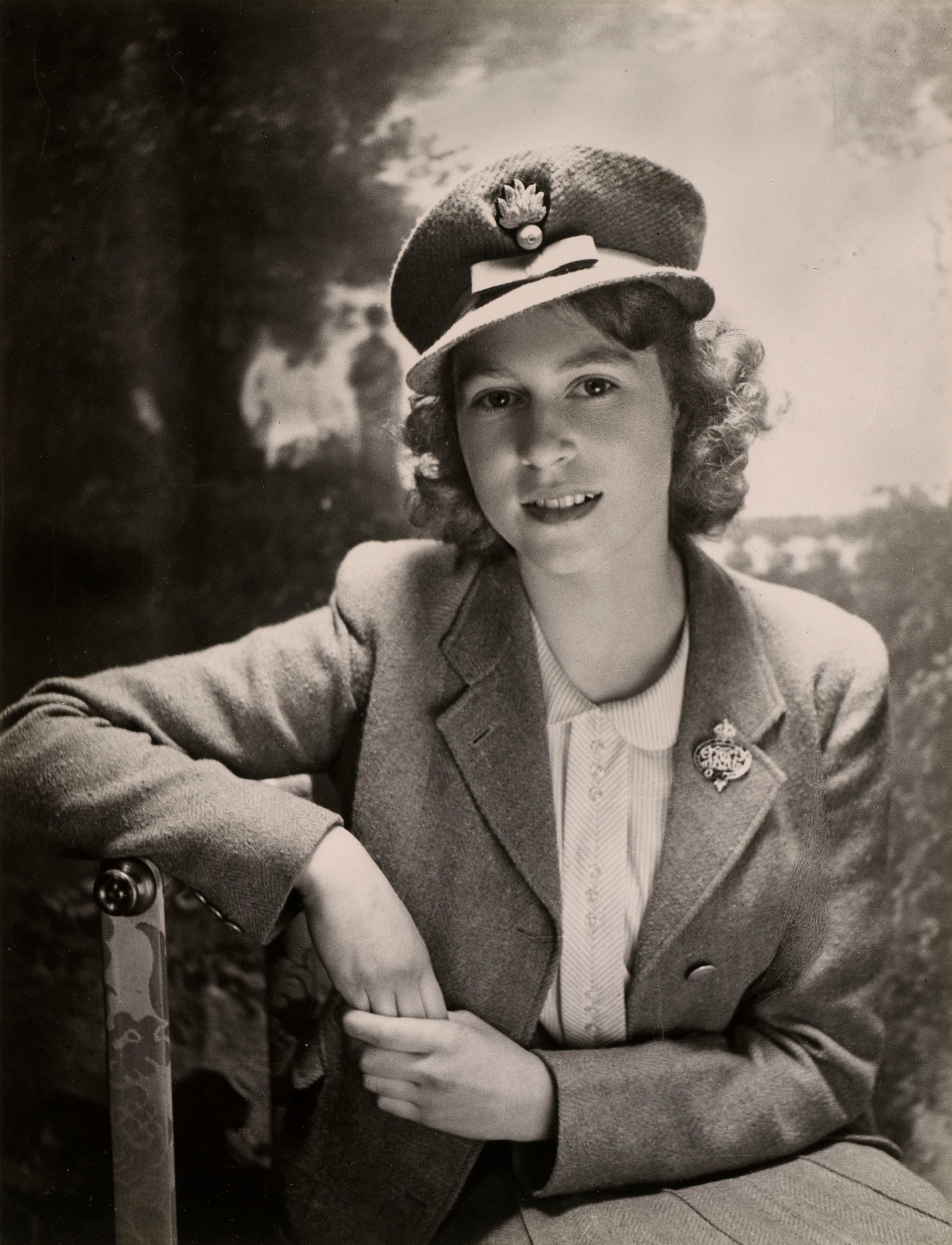 Princess Elizabeth, later Queen Elizabeth II, in 1942 (RCIN 2315189) Princess Elizabeth, later Queen Elizabeth II, in 1942