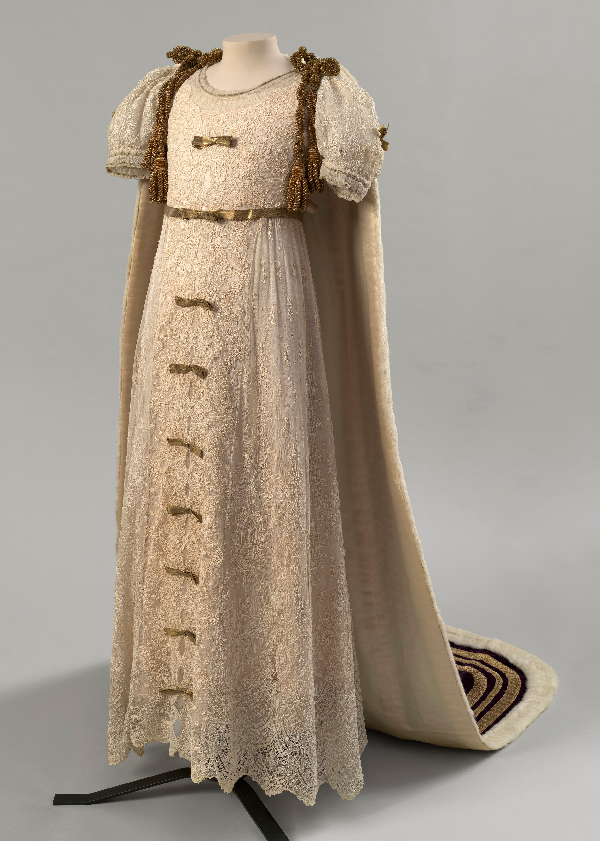 Coronation Dress and Robe, Smith & Co., Ede & Ravenscroft, 1931 A Coronation dress and robe worn by the then Princess Elizabeth in 1937