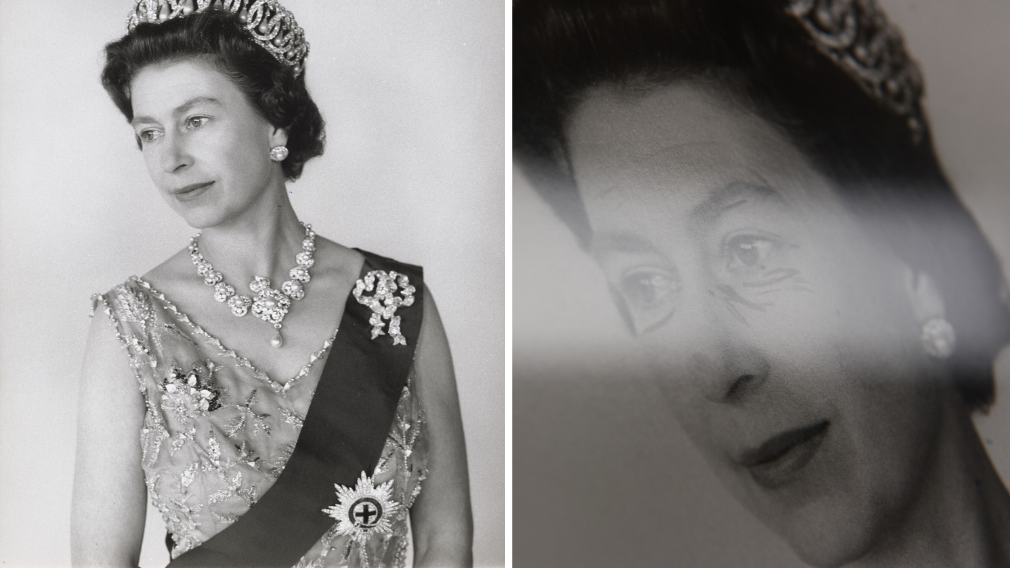Cecil Beaton, Queen Elizabeth II, 1968 (RCIN 2153162) A photograph of Queen Elizabeth II by Cecil Beaton.