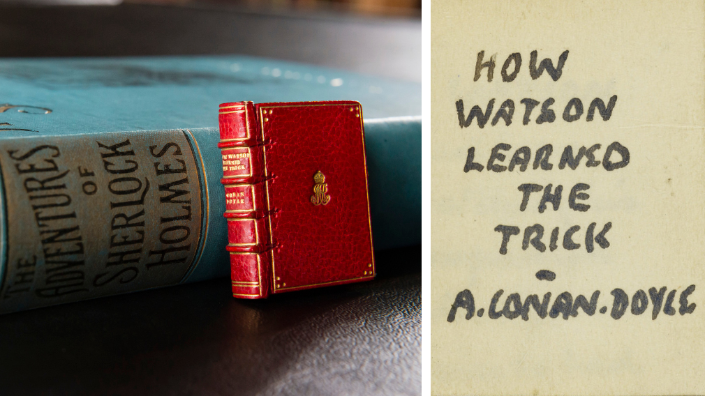 Sir Arthur Conan Doyle, How Watson Learned the Trick, 1922 (RCIN 1171476) How Watson Learned the Trick by Sir Arthur Conan Doyle.