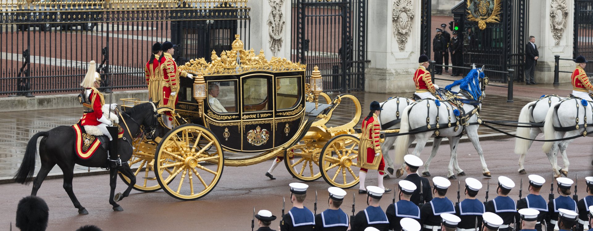 Diamond Jubilee State Coach on Coronation Procession 2023