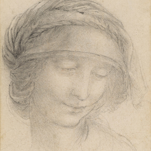 The head of St Anne, c.1510-15 (RCIN 912533) The head of St Anne, c.1510-15 (RCIN 912533)