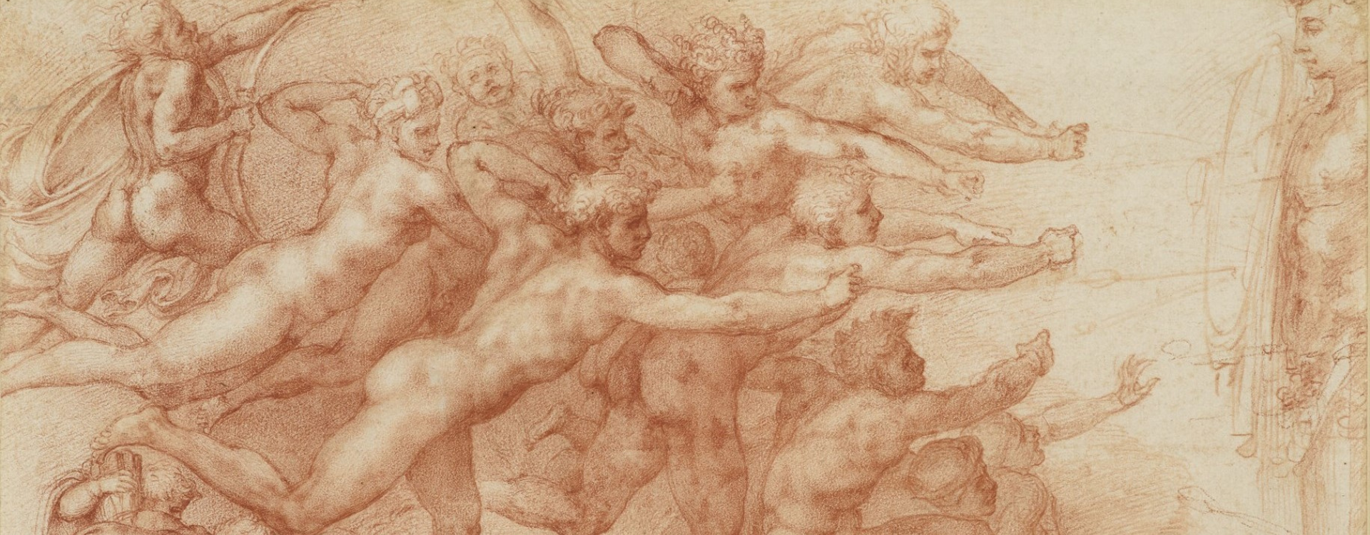 Archers Shooting at a Herm by Michelangelo.