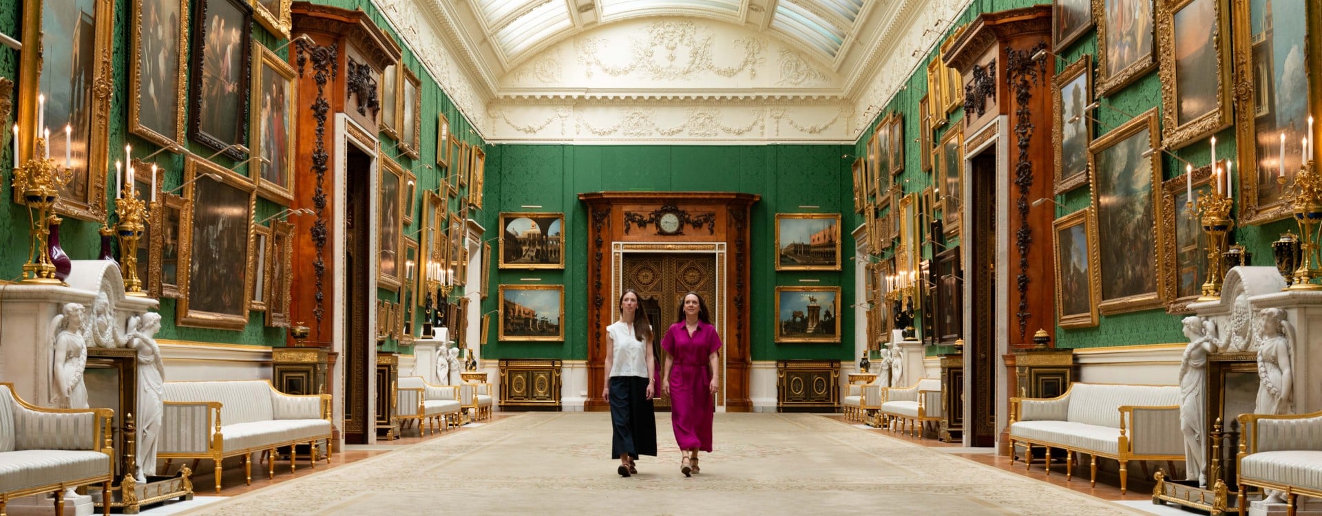 The Picture Gallery in Buckingham Palace The Picture Gallery in Buckingham Palace