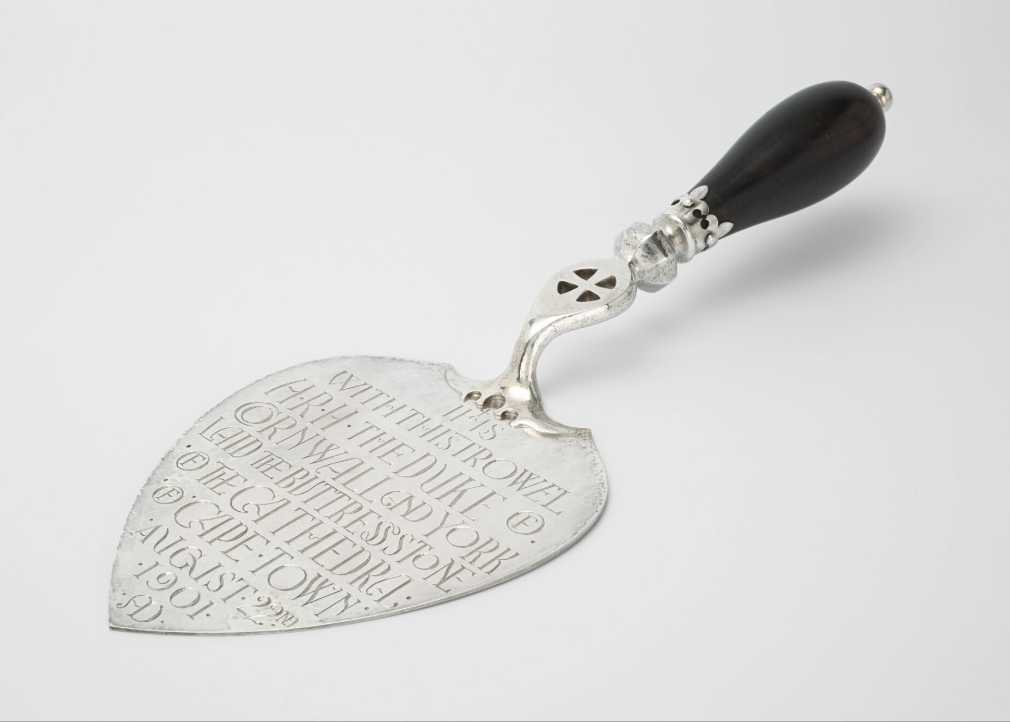RCIN 50421 - Ceremonial trowel A ceremonial trowel