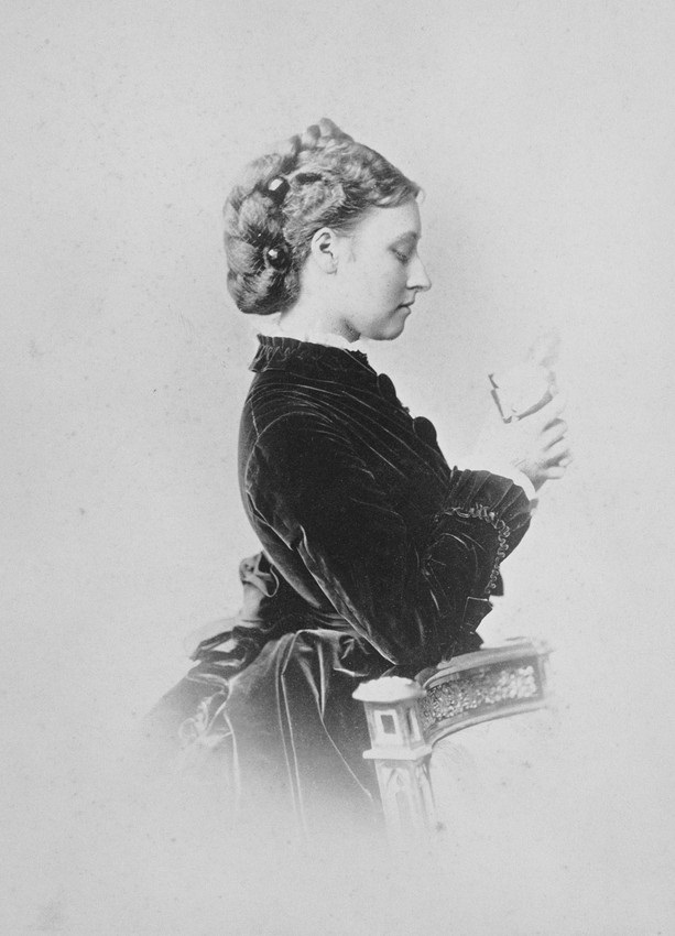 Princess Louise, later Duchess of Argyll, c. 1870. RCIN 2809786 Photograph of Princess Louise