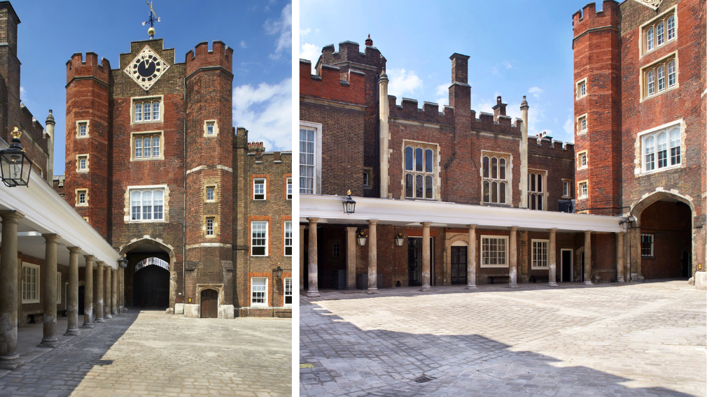The Colour Court at St James's Palace. 