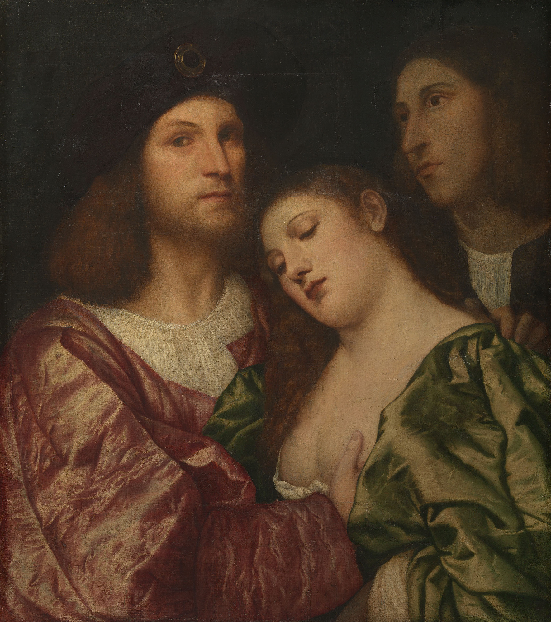 The Lovers, attributed to Titian.