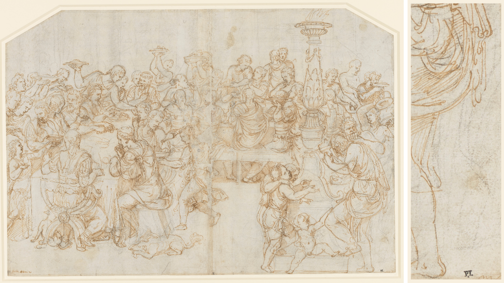 The Triumphal Feast of Scipio by Giulio Romano.