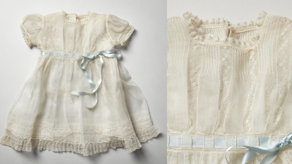 Baby Dress (RCIN 220342) White baby dress
