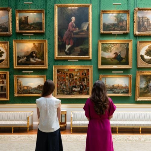 Picture Gallery at Buckingham Palace.