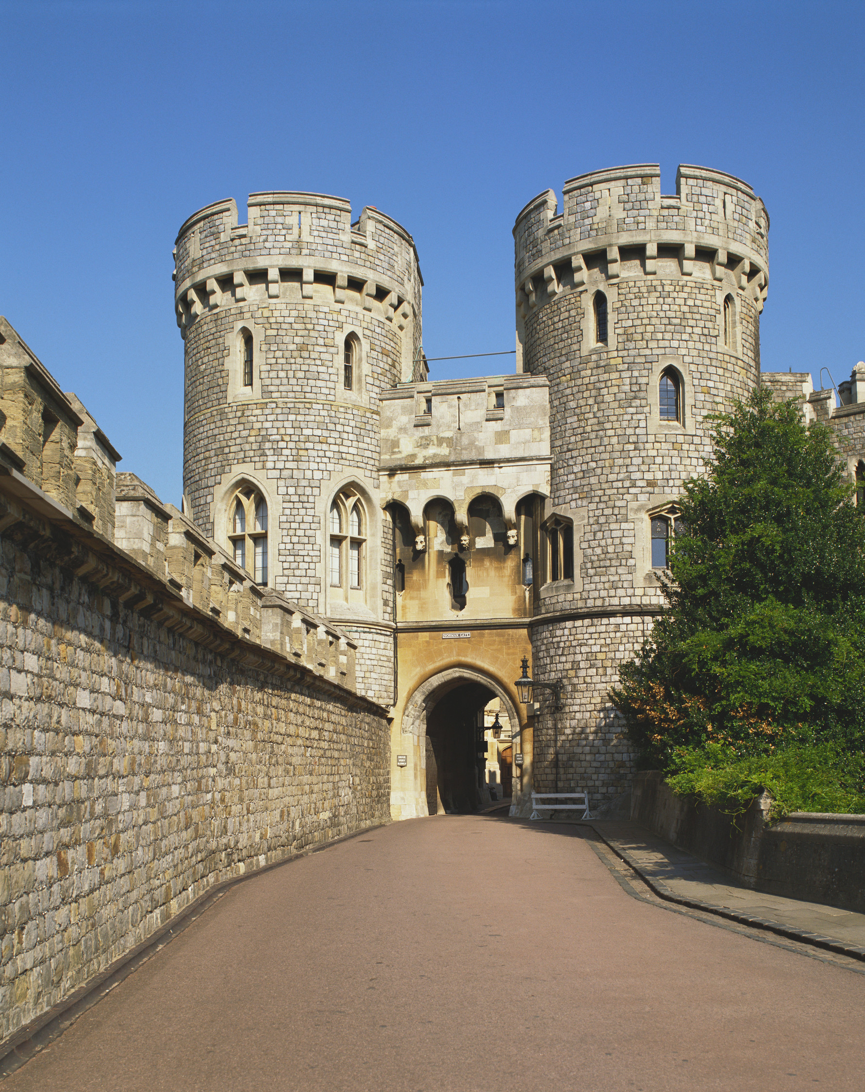 The Norman Gate at Windsor Castle The Norman Gate at Windsor Castle.