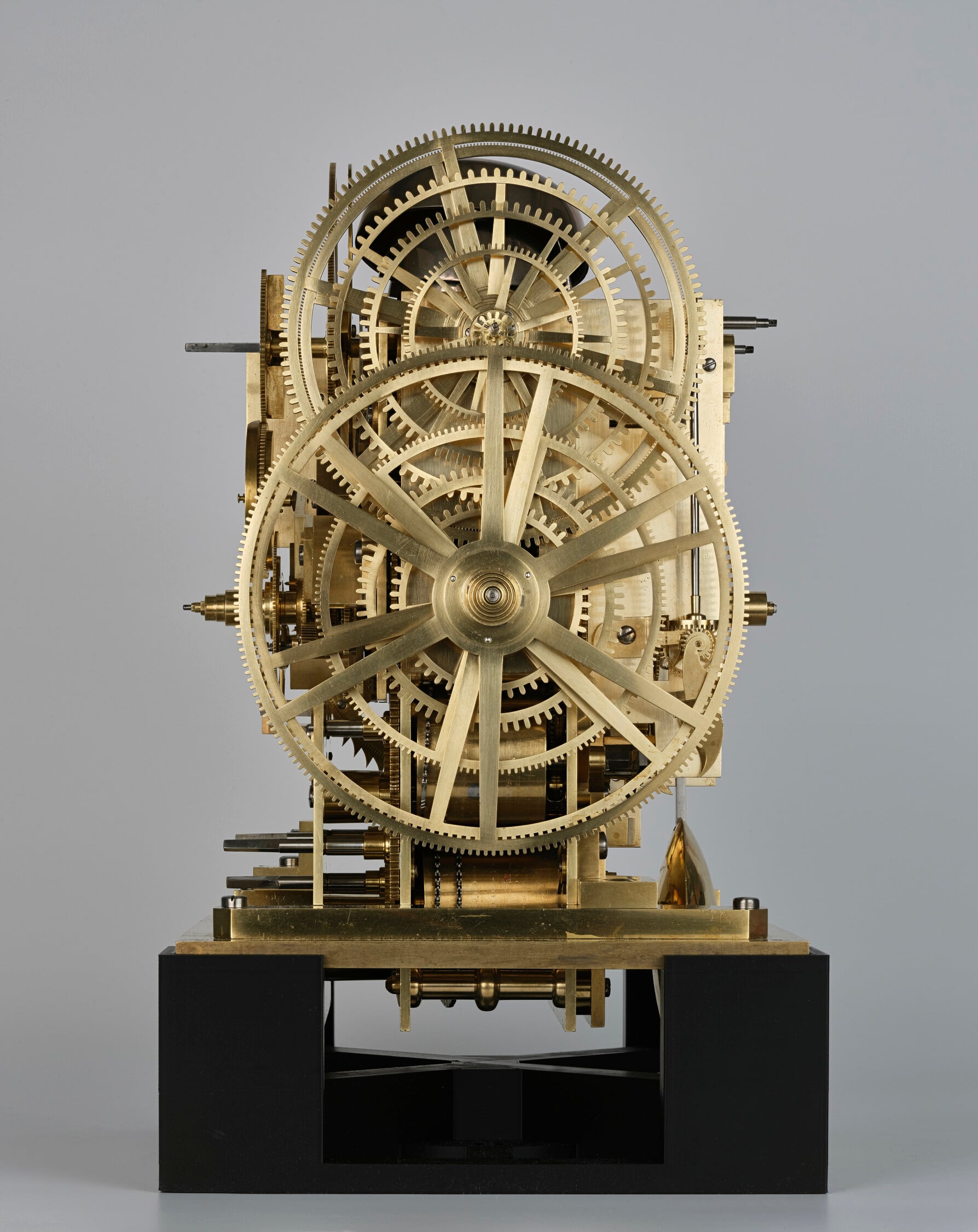Inside the clock