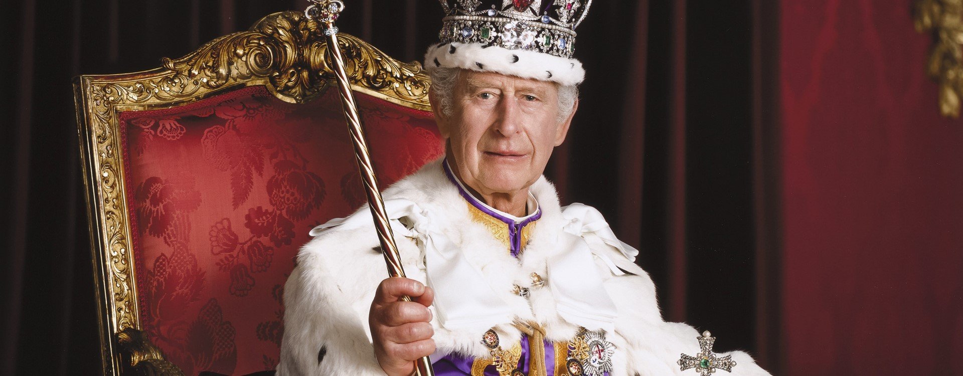 His Majesty King Charles III on Coronation Day